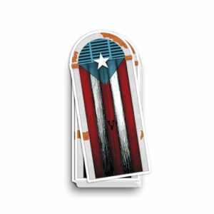 La Puerta de la Bandera - Sticker 4"